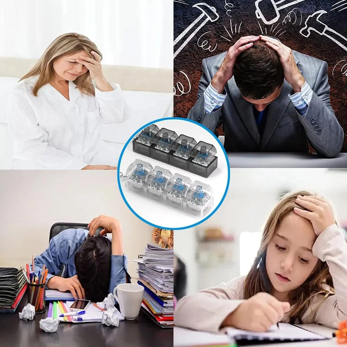 LumiClick™ GlowKey – Keychain for Stress & Anxiety Relief